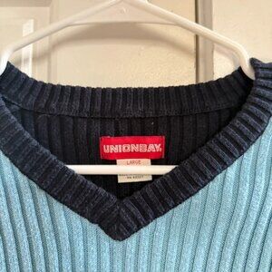 Black and Blue Sweater